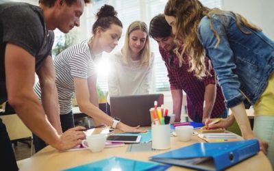 Personalities in a team meeting